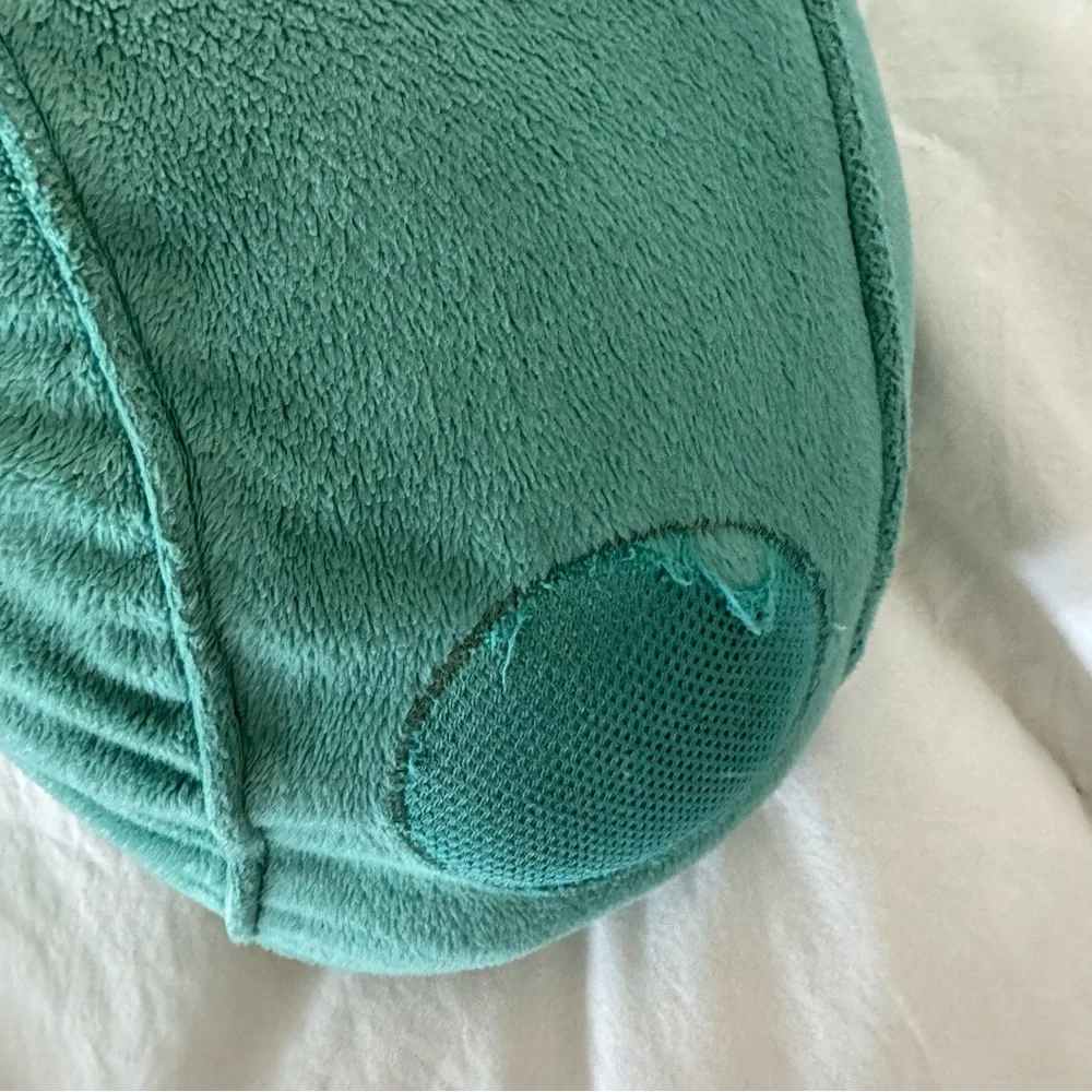Teal Pillow with pocket